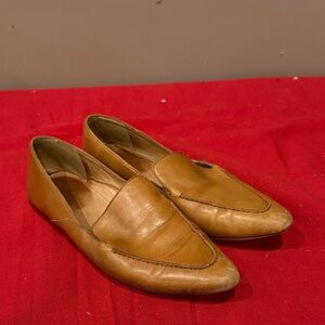 Madewell Women's Tan Leather Loafers